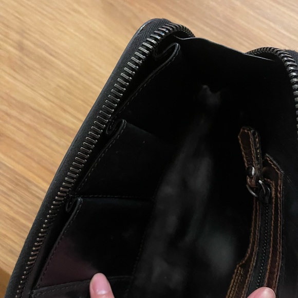 Burberry vintage clutch in bronze - Picture 3 of 4